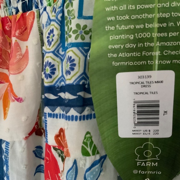 Farm Rio sundress XL NWT - Picture 3 of 5